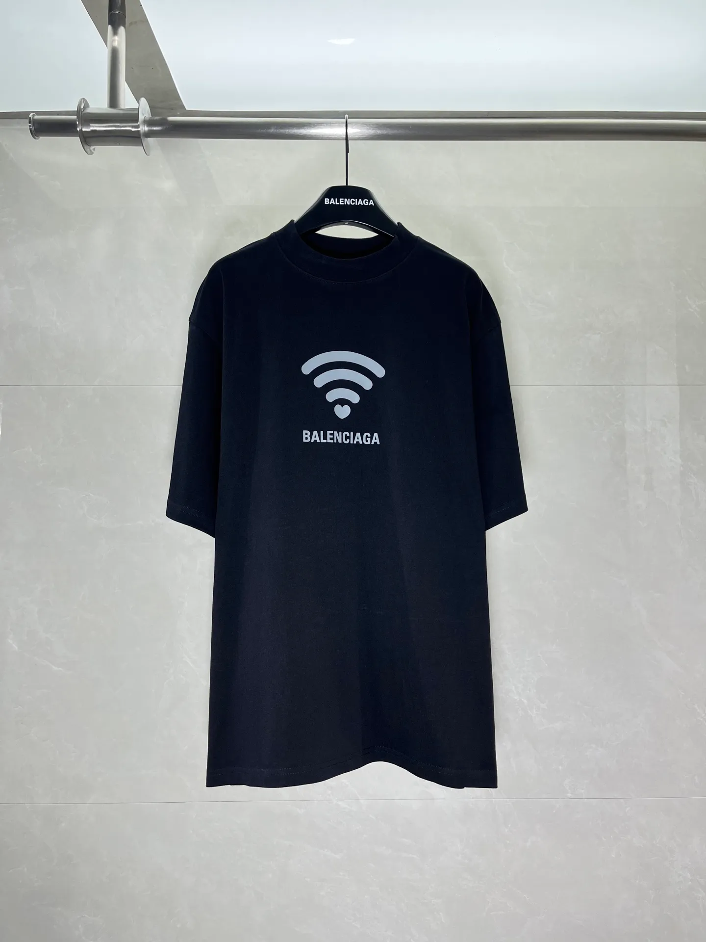 P100💰 -BALENCIAGA- 520 WIFi T 300 . Os Same Style ：Black Size：XS L 8163